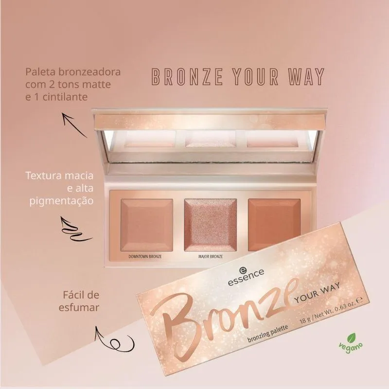 ESSENCE Bronze Your Way Bronzing Palette (18gm)