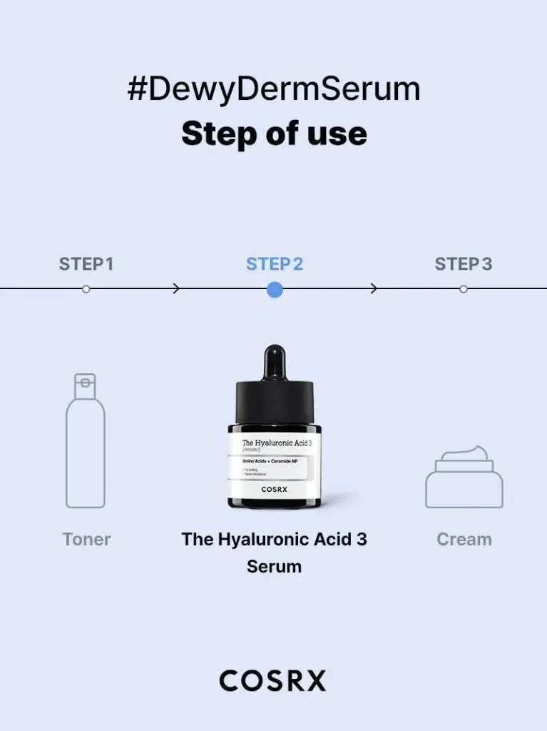 COSRX The Hyaluronic Acid 3 Serum 20ml 