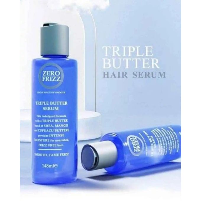 Zero Frizz Triple Butter Corrective Hair Serum - 148 ML