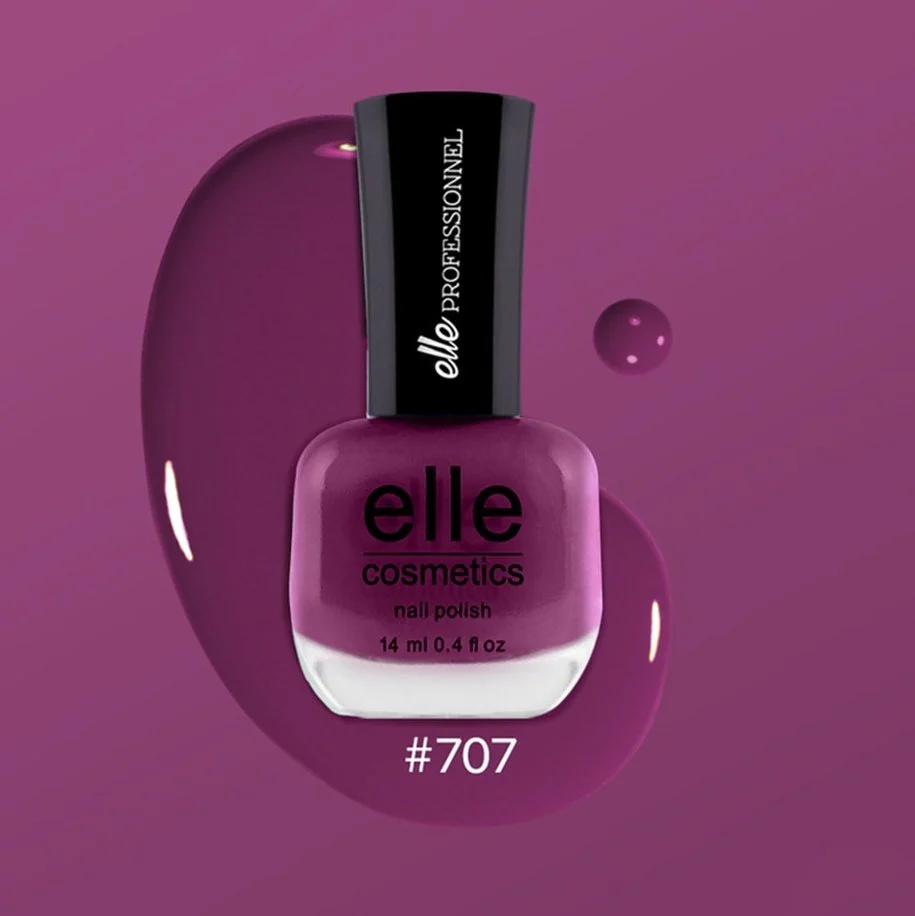 ELLE Nail Polish Retro Nights Collection - 707 (14ml)