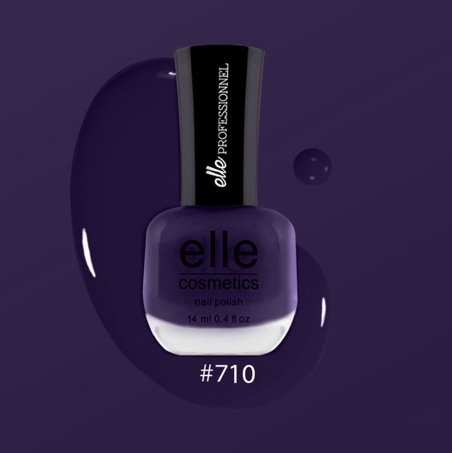 ELLE Nail Polish Retro Nights Collection - 710 (14ml)