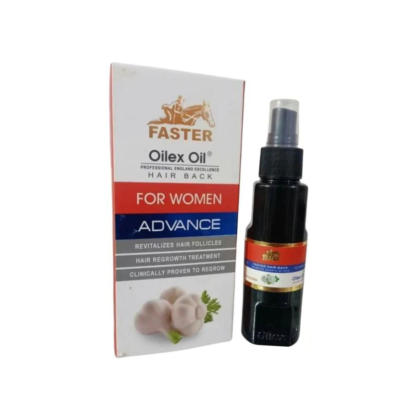 FASTER Hair Back Black Garlic Advance (100ml) - White Edition 