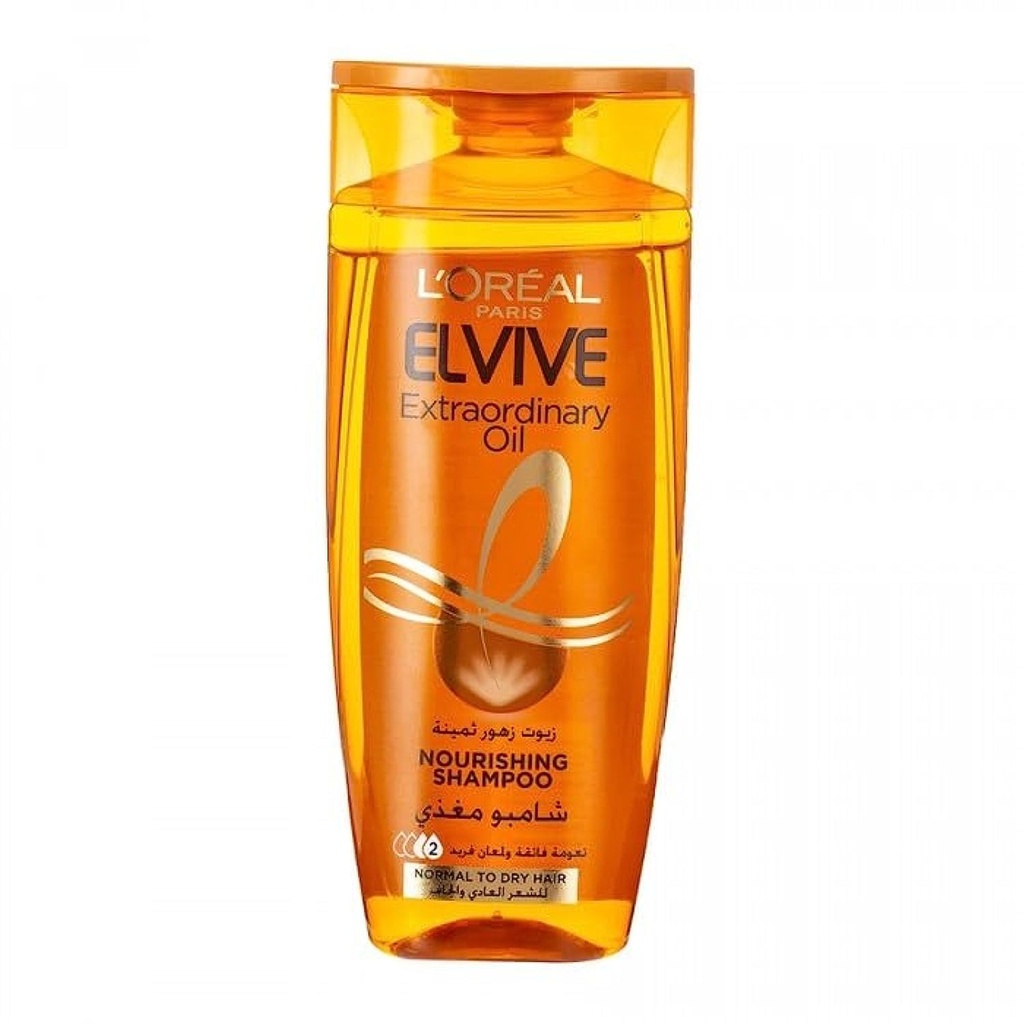 L'OREAL  Elvive Extraordinary Oil Jojoba Intense Nourishing Shampoo -  gold jojoba oil (200ml)