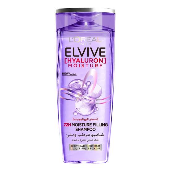 L'OREAL Elvive Hyaluron Moisture 72H Moisture Filling Shampoo - hyaluronic acid (400ml)