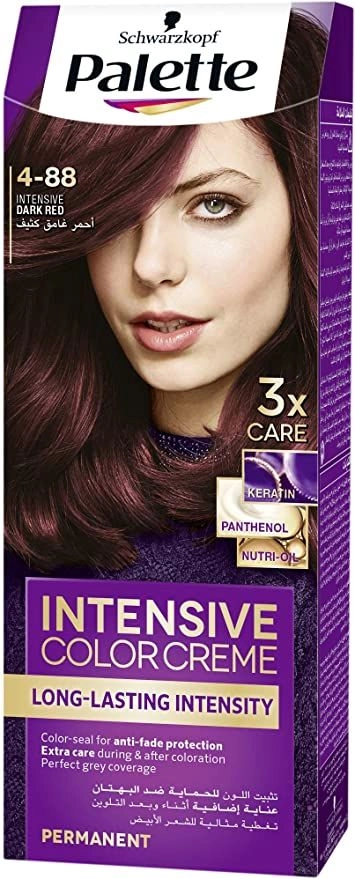 PALETTE Intensinve Color creme Dark Red Dye - 4-88 Dark Red