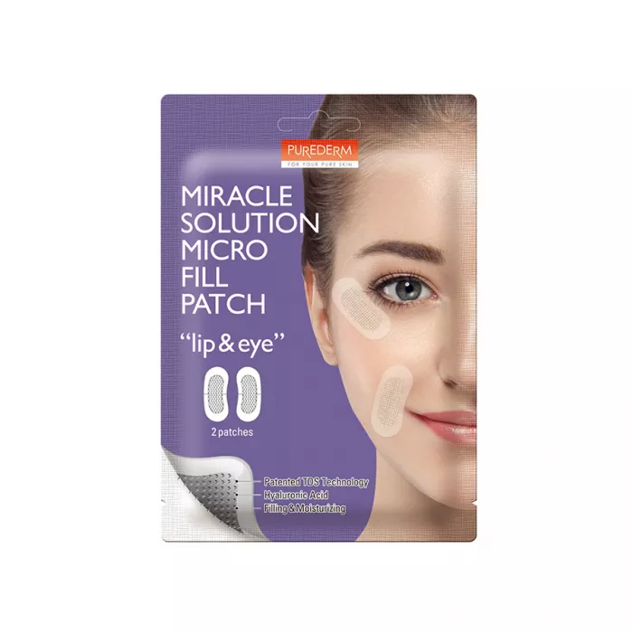 PUREDERM Miracle Solution Micro Fill Patch Under Eye 2 Patches