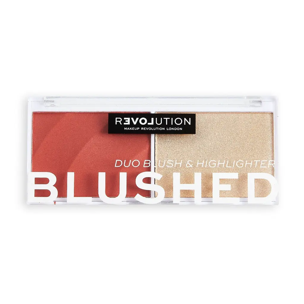 REVOLUTION Duo Blush & Highlighter Blushed Daydream (2.9gm)