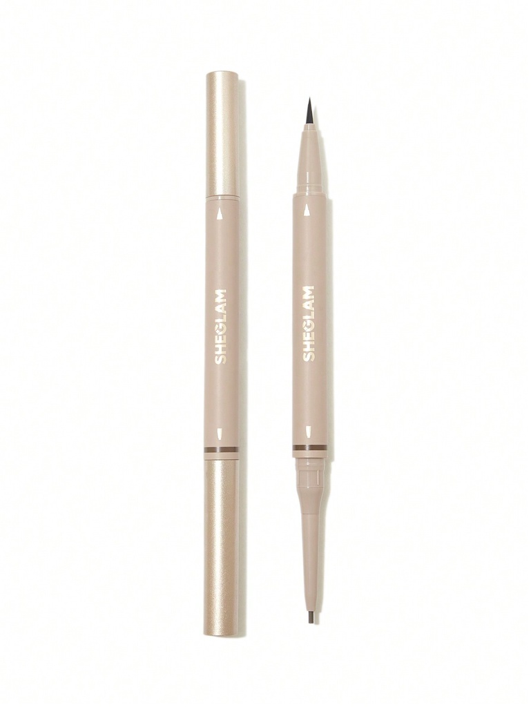 SHEGLAM Brows On Demand 2-In-1 Brow Pencil - Taupe (0.4gm)