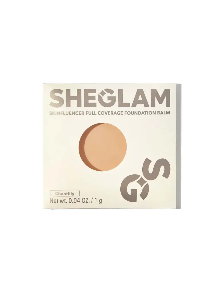 SHEGLAM Skinfluencer Full Coverage Foundation Balm Sample - Chantilly (1gm)