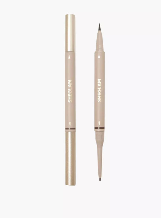 SHEGLAM Waterproof 2-In-1 Eyebrow Pencil - Auburn