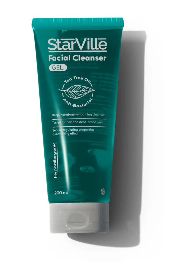 STARVILLE Facial Cleanser gel tea tree oil acne prone skin (200ml)