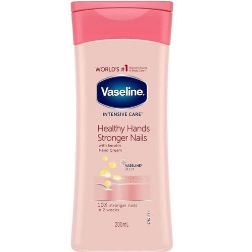 VASELINE Intensive Care Hand And Stronger Nails Cream (200ml)