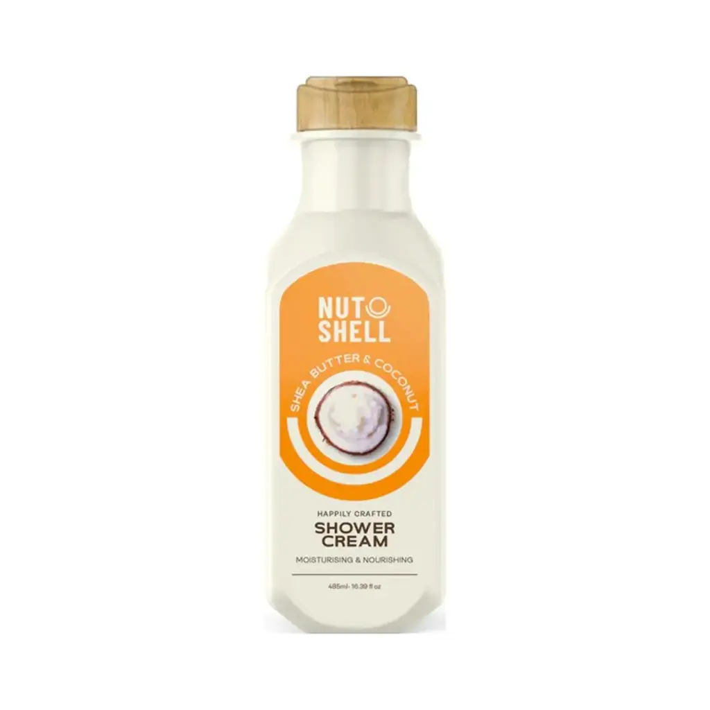 NUTSHELL Shea Butter & Coconut Shower Cream 485ml