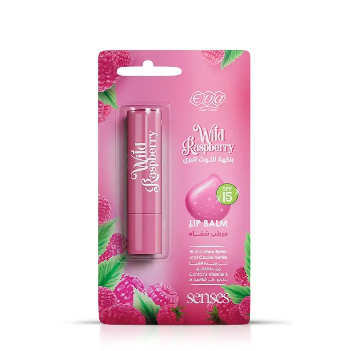 Eva Lip Balm SPF15 - Wild Raspberry - 4gm 