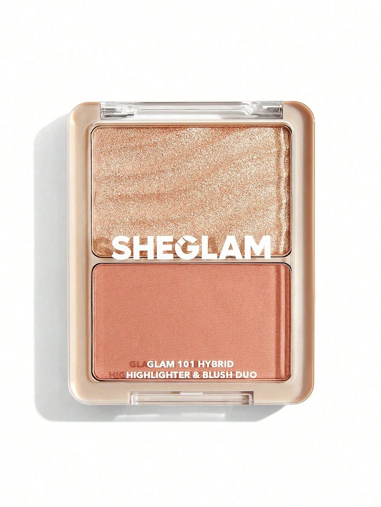 Sheglam Glam 101 Hybrid Highlighter & Blush Duo - Seville 