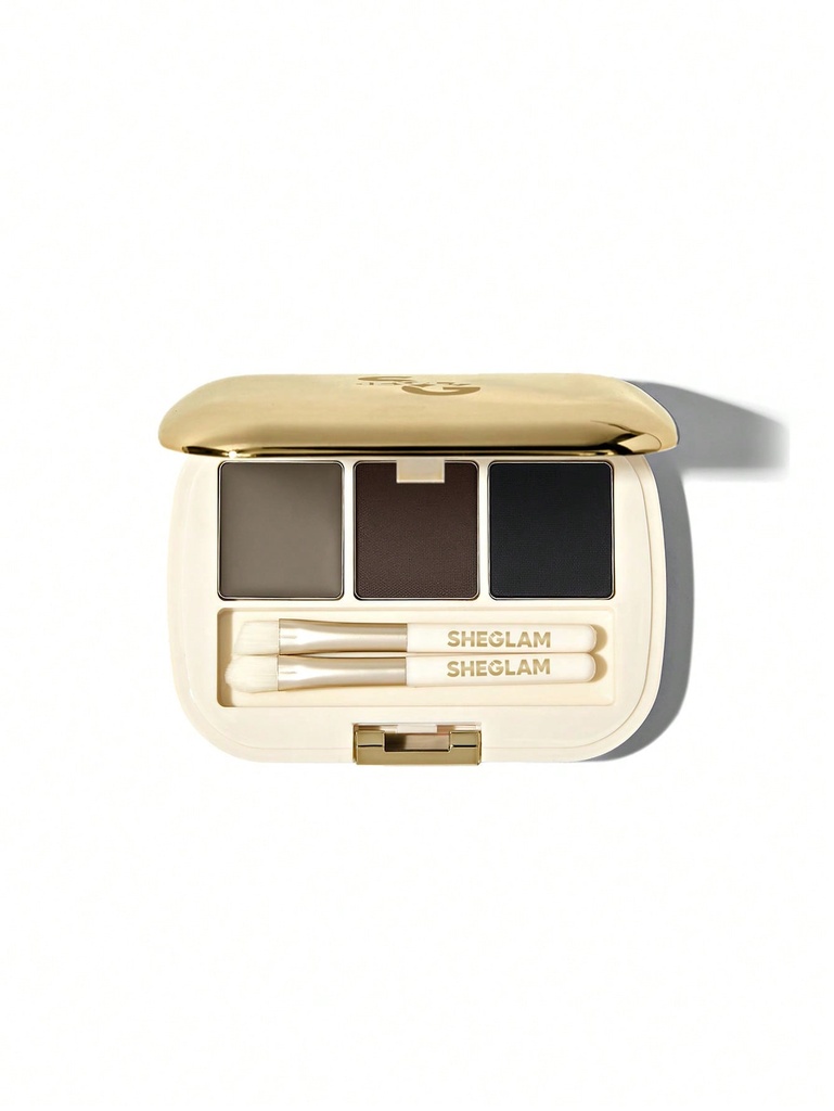 Sheglam Full- Filled Eyebrow Palette - 102 Ash Brown 