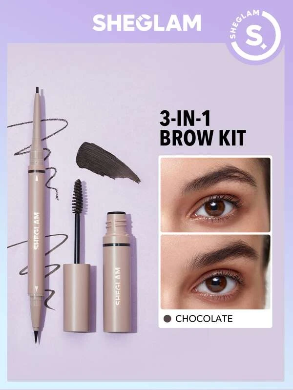 SHEGLAM So Abrowsing Brow Kit - Chocolate 