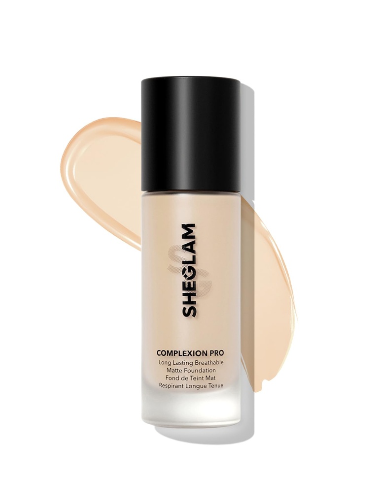 SHEGLAM Complexion pro long lasting breathable matte foundation - 