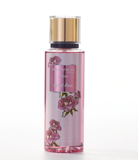 AMANDA Body Splash - Sweet Rose (250ml)