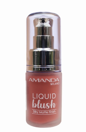 AMANDA Silky Matte Finish Liquid Blush - 4 (9gm)