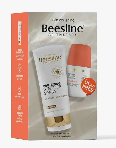 BEESLINE Pacific Islands Whitening Deodorant Roll-On With Spf 50+ (50ml)