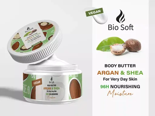 BIO SOFT Body Butter  - Argan & Shea (150gm)