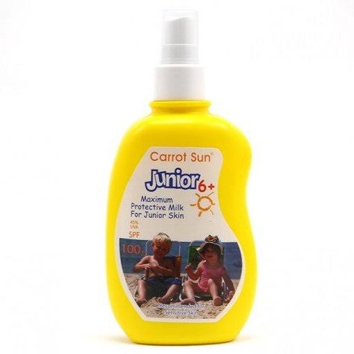 CARROT SUN Junior Maximum Protection Sensitive Skin 6+ - Yellow (200ml)