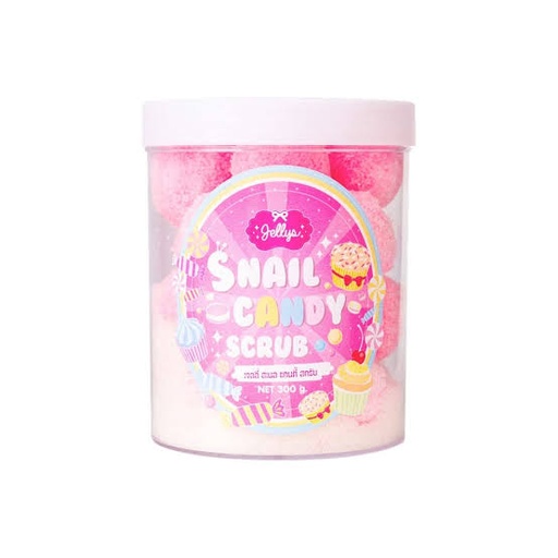 Jellys Snail Candy Scrup Jar Body Scrup