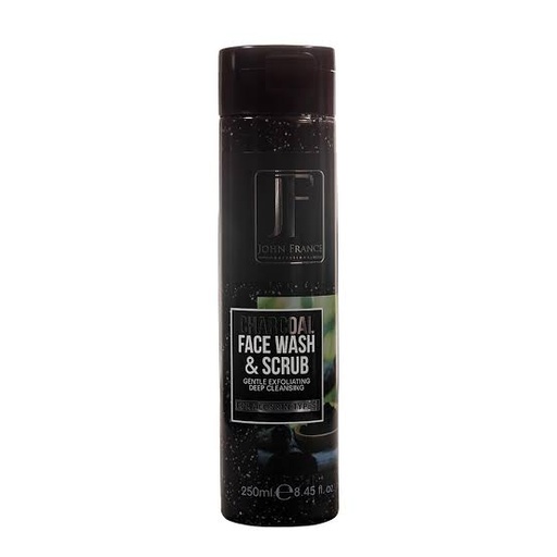 JOHN FRANCE Face Wash & Scrub - Charcoal (250ml)