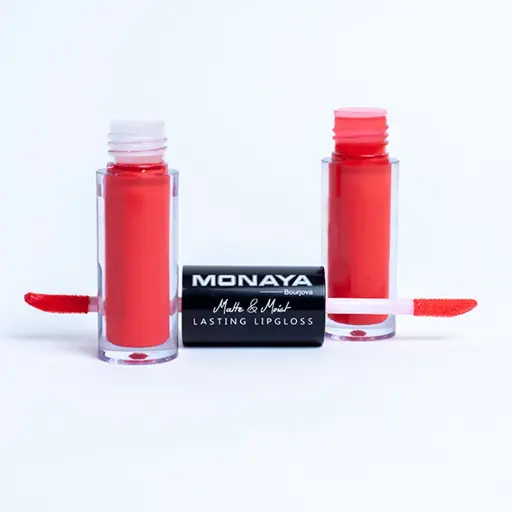 MONAYA Matte & Moist Lasting Lip Gloss - 302