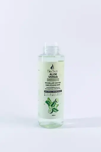 Bio Soft Micellar water with Alovera & cucumber 380ml