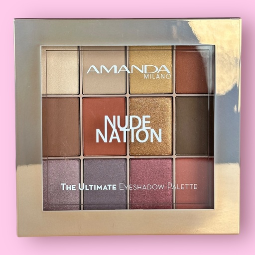 Amanda Nude Nation The Ultimate Eyeshadow Palette 