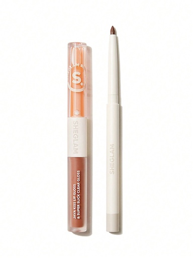 Sheglam Soft 90's Glam Lip Liner & Lip Duo Set - Pouty Nude 