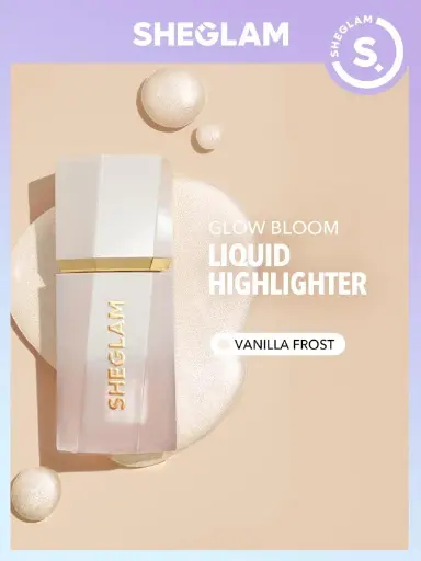 Sheglam Glow Bloom Liquid Highlighter - Vanilla Frost